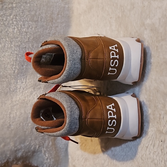 U.S POLO ASSN ANKLE BOOTIE SIZE 8M WOMAN MERCURI - Picture 6 of 12